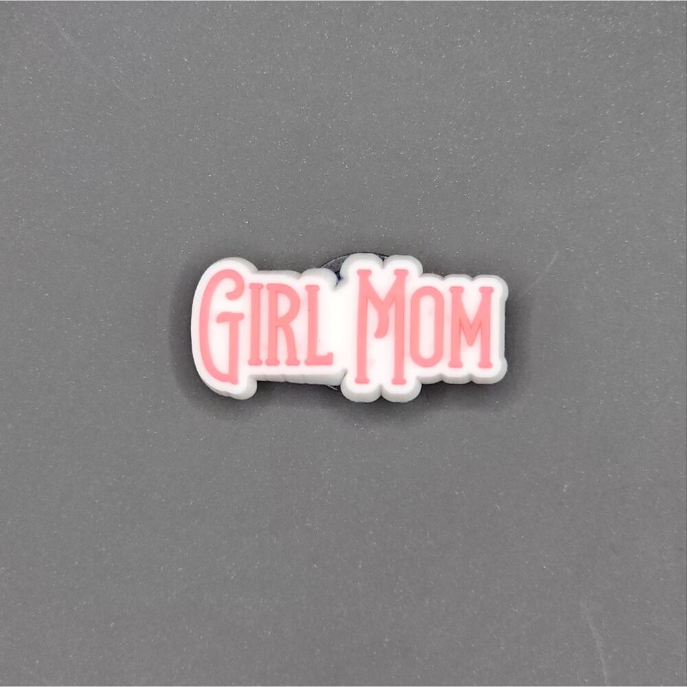 (5/$15) Girl Mom Croc Charm